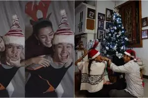Berbeda keyakinan, 5 seleb ini ikut merayakan Natal bersama kekasih