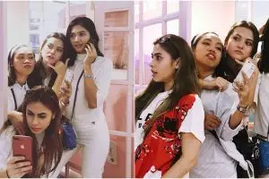 Gaya hits 3 anggota geng Valerie Thomas, kece dan kekinian banget