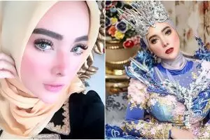10 Gaya Devita Rusdi, eks model seksi yang kini jadi sosialita hijaber