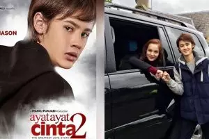 10 Gaya Cole Gribble, pemeran adik Chelsea Islan di Ayat-Ayat Cinta 2