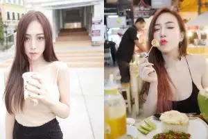 Ini lho 10 potret cantik model seksi yang dipacari bocah 10 tahun