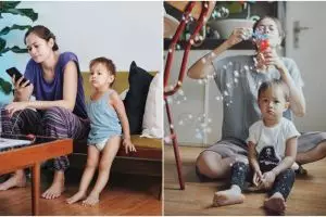 10 Gaya Sabai Morscheck saat asuh Bjorka ini sederhana & nggak jaim