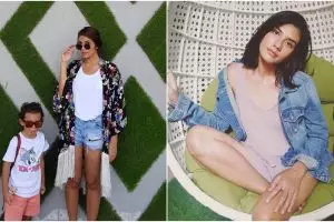 10 Pesona Nadila Ernesta, istri Eno Netral yang kini jadi hot mama