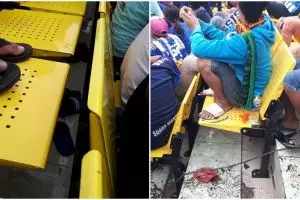 8 Foto kursi Stadion Citarum yang jadi sorotan, bikin gagal paham!