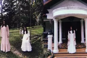 10 Potret di balik layar syuting Danur 2, Prilly alami hal tak terduga