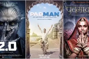 15 Film top Bollywood yang dirilis tahun 2018, Padmavati salah satunya