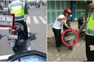 10 Pelat nomor kendaraan ini bikin nyengir-nyengir sendiri