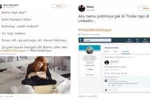 11 Cuitan kocak #HoaxMembangun ini bikin ceria harimu