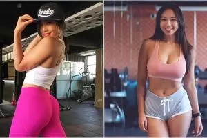 Rajin fitnes, 10 gaya cewek ini bikin pengen nge-love fotonya