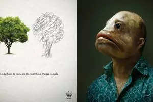 10 Kampanye kreatif tentang lingkungan ini ngena banget pesannya