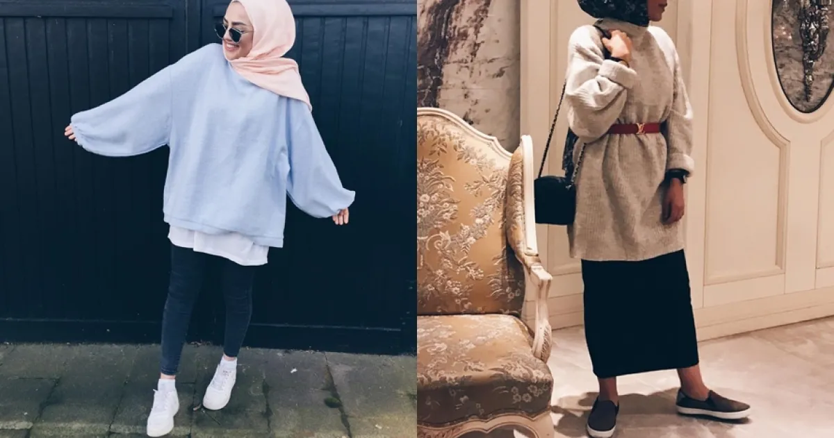 mix and match sweater oversized