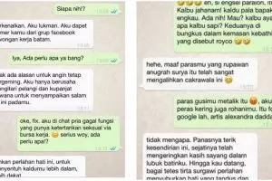 Percakapan gombal tingkat dewa ini endingnya malah bikin ngakak