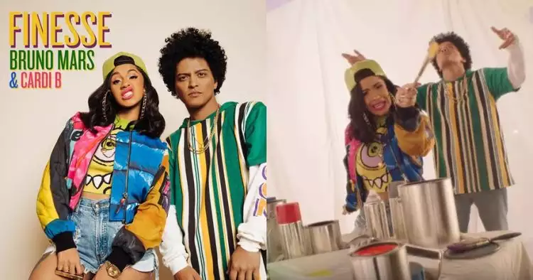Rilis sehari, video klip Bruno Mars & Cardi B ditonton 12 juta kali