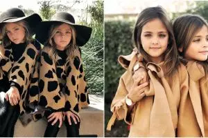 Ava Marie & Leah Rose, bocah kembar identik tercantik yang jadi model