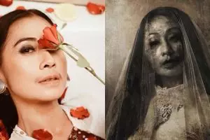 Aslinya cantik, begini penampilan 9 seleb saat akting di film horor