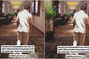 Cerita beratnya tugas cleaning service di bioskop ini bikin terenyuh