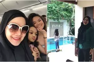 Jennifer Dunn ditahan, Sarita Abdul Mukti asyik liburan sama putrinya