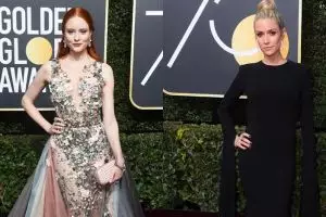 7 Seleb dengan busana terburuk di Golden Globes Award 2018