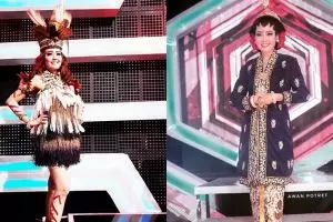 8 Gaya 'Kak Ros' juri DA3 pakai baju adat nusantara, cantik memesona