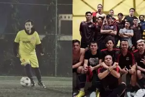 Sama-sama hobi main bola, 7 artis ini satu klub dengan Rifky Balweel