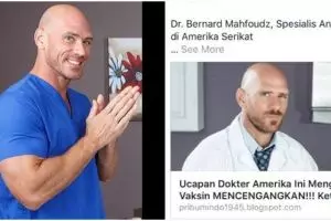 Ramai dokter vaksin yang ternyata bintang porno, ini reaksi warganet