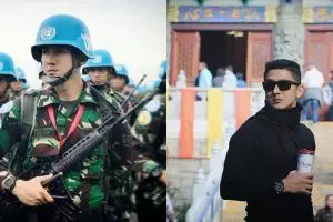 10 Pesona Dhuha Fatih, anggota TNI ganteng yang doyan traveling