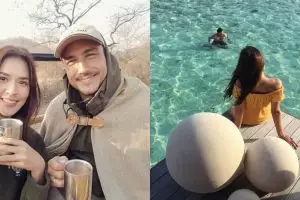Liburan ke luar negeri, Raisa & Hamish kunjungi 5 tempat eksotis ini