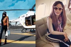 Syahrini & Inul posting naik jet pribadi, warganet sebut saling sindir