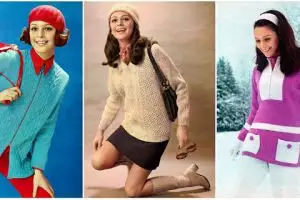 14 Model sweter cewek era 70-an yang cocok banget buat OOTD, kece abis
