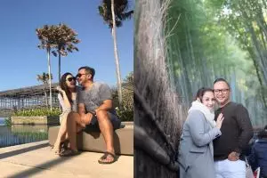 10 Potret kemesraan Mona Ratuliu dan Indra Brasco, kayak masih pacaran