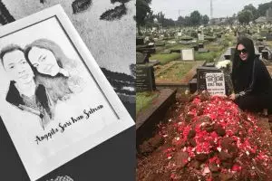 Tetap tegar, 3 seleb ini kehilangan tunangannya yang meninggal dunia