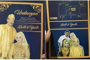 11 Undangan pernikahan ini bikin ngakak, cuma ada di Indonesia nih