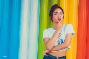 7 Penampilan Marion Jola saat berseragam SMA, aura cantiknya terpancar