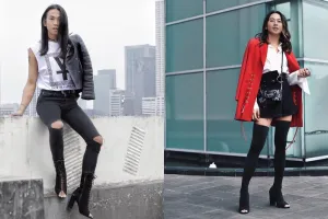 7 Inspirasi mix & match sepatu boots ala fashion stylist Jovi Adhiguna