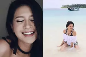 10 Pose manja Sere Kalina, co-host Indonesian Idol yang curi perhatian
