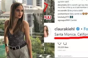 Foto di Jakarta sebut  California, Cinta Laura diforensik warganet