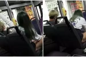 Cara cewek jemur sepatu ini bikin orang di sekitarnya geram