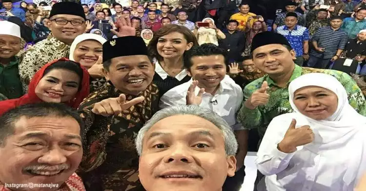 Kekinian, ini jumlah pengikut Instagram pasangan kandidat pilgub Jawa