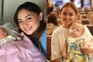 15 Kisah haru Joanna Alexandra asuh putrinya yang sakit paru-paru