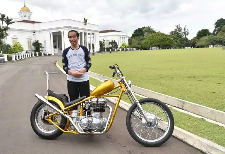 Beli chopperland, ini 13 kendaraan pribadi koleksi Presiden Jokowi