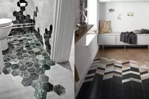 10 Kreasi motif lantai saling tabrak ini unik dan kreatif