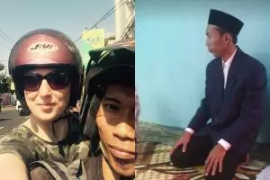 Kisah bule kebingungan ditolong warga di Yogyakarta ini mengharukan