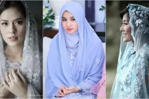 Potret 8 seleb saat pengajian jelang pernikahan, aura cantik terpancar