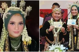 8 Foto pernikahan Gubernur Kalteng & Yulistra Ivo, beda usia 19 tahun