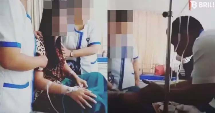 Video pasien wanita dalam pengaruh obat bius dilecehkan perawat cabul