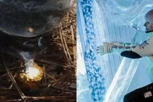 10 Kegunaan tak terduga es dan salju, salah satunya dipakai bikin api