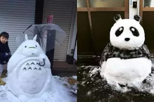 Salju di Tokyo diubah jadi 15 karakter animasi menarik ini, keren!