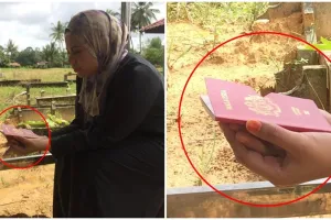 Niat bawa buku Yaasin ke makam, yang dibawa wanita ini bikin ngakak