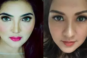 Sering dibilang mirip, ini 10 beda gaya Ashanty dan Donna Agnesia