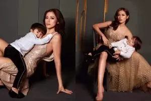 Berfoto bareng anak, 7 pose Jessica Iskandar ini bikin gagal fokus